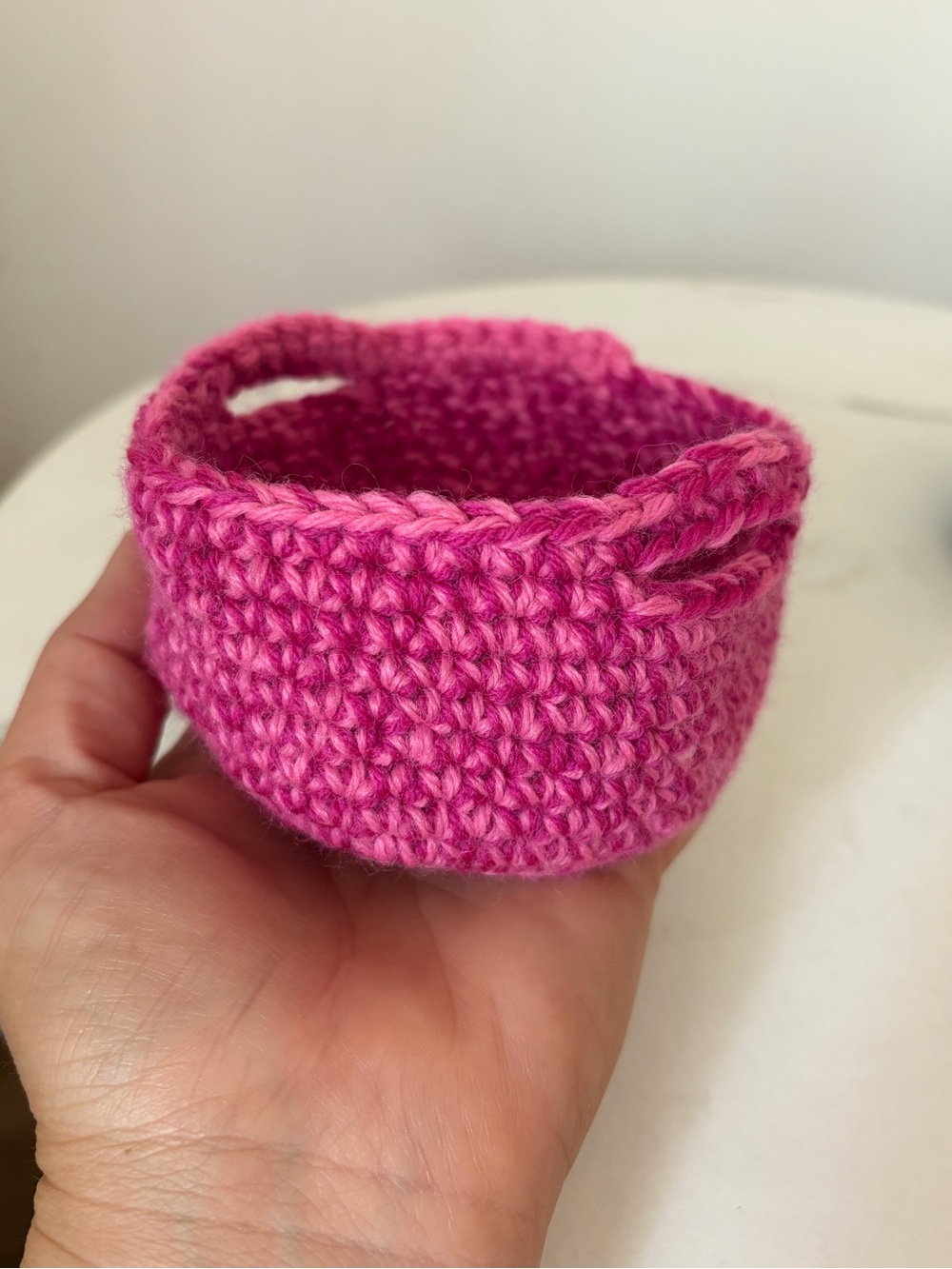 Crochet Mini Baskets - Picture 3 of 6